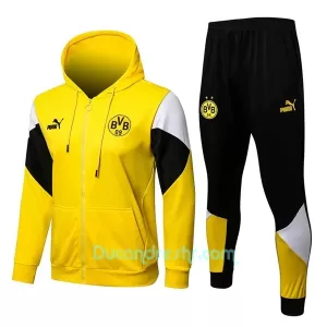 BVB Borussia Dortmund Komplet Jakne za Trening s Kapuljačom 2022/23 Žuti BVB Borussia Dortmund Komplet Jakne za Trening s Kapuljačom 2022/23 Žuti