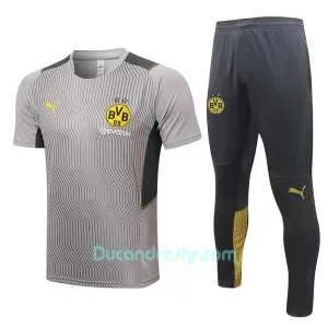 BVB Borussia Dortmund Trening Dres Komplet 2022/23 Svijetlo-Siva BVB Borussia Dortmund Trening Dres Komplet 2022/23 Svijetlo-Siva