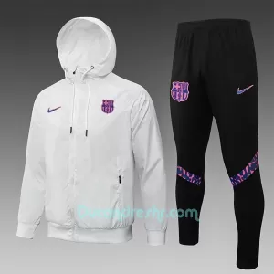 FC Barcelona Komplet Jakne za Treniranje Windrunner 2022/23 Bijela FC Barcelona Komplet Jakne za Treniranje Windrunner 2022/23 Bijela