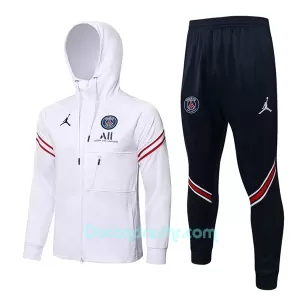 Paris Saint-Germain Komplet Jakne za Trening s Kapuljačom 2022/23 Bijela Paris Saint-Germain Komplet Jakne za Trening s Kapuljačom 2022/23 Bijela