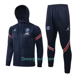 Paris Saint-Germain Komplet Jakne za Trening s Kapuljačom 2022/23 Plava Paris Saint-Germain Komplet Jakne za Trening s Kapuljačom 2022/23 Plava