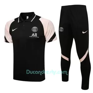 Paris Saint-Germain Trening Polo 2022/23 Crno-Roza Paris Saint-Germain Trening Polo 2022/23 Crno-Roza