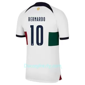 Dres Portugal Bernardo Silva 10 Gostujući SP 2022 Dres Portugal Bernardo Silva 10 Gostujući SP 2022
