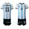 Dres Argentina Angel Ángel Di María 11 Dječji Domaći SP 2022