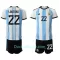 Dres Argentina Lautaro Martínez 22 Dječji Domaći SP 2022