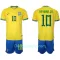 Dres Brazil Neymar Jr 10 Dječji Domaći SP 2022