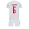 Dres Danska Andreas Christensen 6 Dječji Gostujući SP 2022