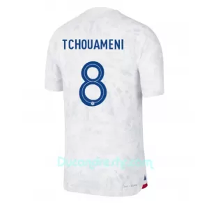 Dres Francuska Aurélien Tchouaméni 8 Gostujući SP 2022 Dres Francuska Aurélien Tchouaméni 8 Gostujući SP 2022