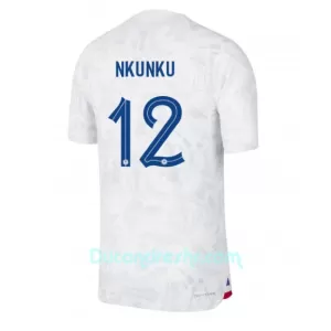Dres Francuska Christopher Nkunku 12 Gostujući SP 2022 Dres Francuska Christopher Nkunku 12 Gostujući SP 2022