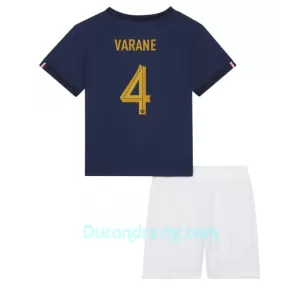 Dres Francuska Raphael Varane 4 Dječji Domaći SP 2022 Dres Francuska Raphael Varane 4 Dječji Domaći SP 2022
