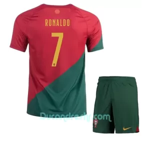 Dres Portugal Cristiano Ronaldo 7 Dječji Domaći SP 2022 Dres Portugal Cristiano Ronaldo 7 Dječji Domaći SP 2022