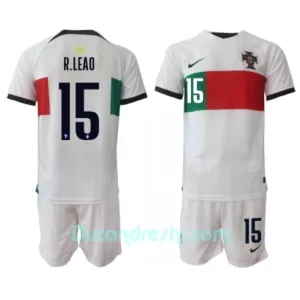 Dres Portugal Rafael Leão 15 Dječji Gostujući SP 2022 Dres Portugal Rafael Leão 15 Dječji Gostujući SP 2022