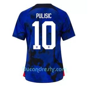 Dres SAD Christian Pulišić 10 Ženski Gostujući SP 2022