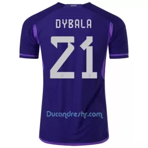 Dres Argentina Paulo Dybala 21 Gostujući SP 2022 Dres Argentina Paulo Dybala 21 Gostujući SP 2022