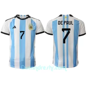 Dres Argentina Rodrigo de Paul 7 Domaći SP 2022 Dres Argentina Rodrigo de Paul 7 Domaći SP 2022
