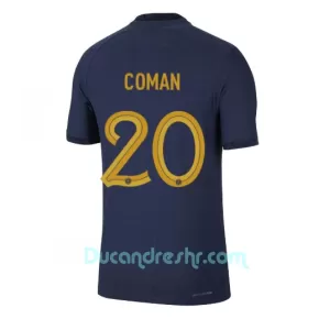 Dres Francuska Kingsley Coman 20 Domaći SP 2022 Dres Francuska Kingsley Coman 20 Domaći SP 2022