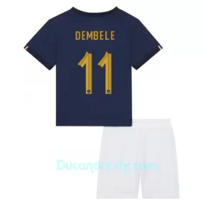 Dres Francuska Ousmane Dembélé 11 Dječji Domaći SP 2022 Dres Francuska Ousmane Dembélé 11 Dječji Domaći SP 2022