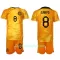 Dres Nizozemska Cody Gakpo 8 Dječji Domaći SP 2022