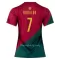 Dres Portugal Cristiano Ronaldo 7 Ženski Domaći SP 2022