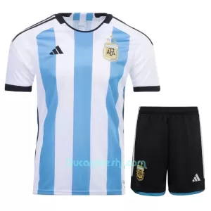 Dres Argentina 3 Star Dječji Domaći SP 2022 Dres Argentina 3 Star Dječji Domaći SP 2022