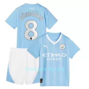 Dres Manchester City Ilkay Gündogan 8 Dječji Domaći 2023/24