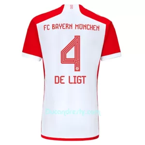 Dres FC Bayern Munich Matthijs de Ligt 4 Dječji Domaći 2023/24
