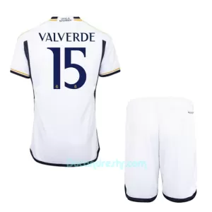 Dres Real Madrid Federico Valverde 15 Dječji Domaći 2023/24