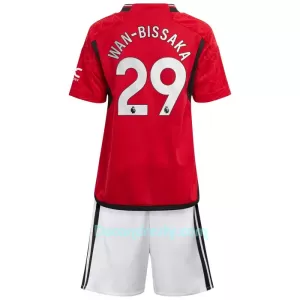 Dres Manchester United Wan-Bissaka 29 Dječji Domaći 2023/24