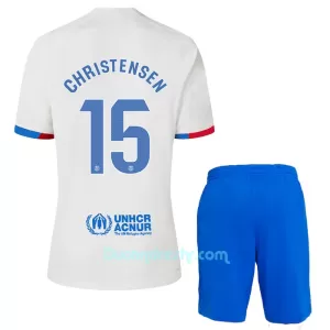 Dres FC Barcelona Christensen 15 Dječji Gostujući 2023/24 Dres FC Barcelona Christensen 15 Dječji Gostujući 2023/24