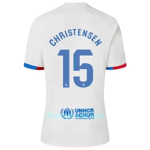 Dres FC Barcelona Christensen 15 Dječji Gostujući 2023/24