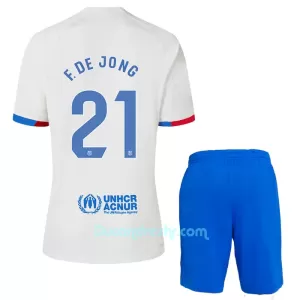 Dres FC Barcelona Frenkie de Jong 21 Dječji Gostujući 2023/24 Dres FC Barcelona Frenkie de Jong 21 Dječji Gostujući 2023/24