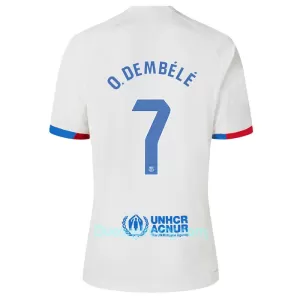 Dres FC Barcelona Ousmane Dembélé 7 Gostujući 2023/24 Dres FC Barcelona Ousmane Dembélé 7 Gostujući 2023/24