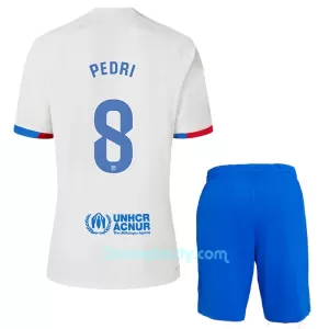 Dres FC Barcelona Pedri 8 Dječji Gostujući 2023/24 Dres FC Barcelona Pedri 8 Dječji Gostujući 2023/24