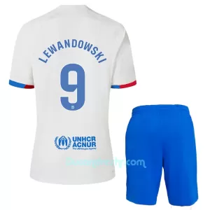 Dres FC Barcelona Robert Lewandowski 9 Dječji Gostujući 2023/24 Dres FC Barcelona Robert Lewandowski 9 Dječji Gostujući 2023/24