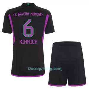 Dres FC Bayern Munich Joshua Kimmich 6 Dječji Gostujući 2023/24 Dres FC Bayern Munich Joshua Kimmich 6 Dječji Gostujući 2023/24