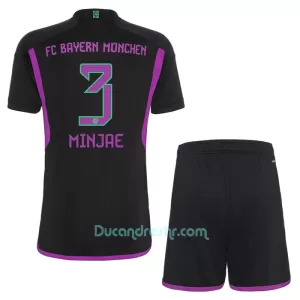 Dres FC Bayern Munich Min-jae Kim 3 Dječji Gostujući 2023/24 Dres FC Bayern Munich Min-jae Kim 3 Dječji Gostujući 2023/24