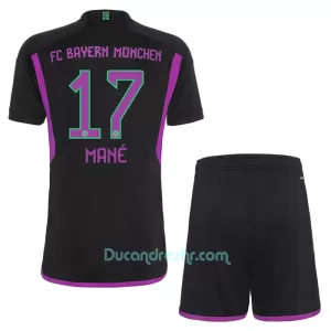 Dres FC Bayern Munich Sadio Mané 17 Dječji Gostujući 2023/24 Dres FC Bayern Munich Sadio Mané 17 Dječji Gostujući 2023/24