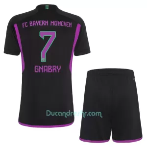 Dres FC Bayern Munich Serge Gnabry 7 Dječji Gostujući 2023/24 Dres FC Bayern Munich Serge Gnabry 7 Dječji Gostujući 2023/24