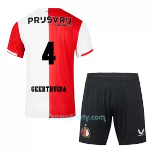 Dres Feyenoord Rotterdam Geertruida 4 Dječji Domaći 2023/24 Dres Feyenoord Rotterdam Geertruida 4 Dječji Domaći 2023/24