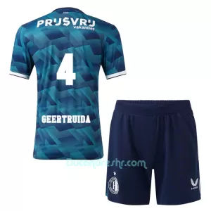 Dres Feyenoord Rotterdam Geertruida 4 Dječji Gostujući 2023/24 Dres Feyenoord Rotterdam Geertruida 4 Dječji Gostujući 2023/24