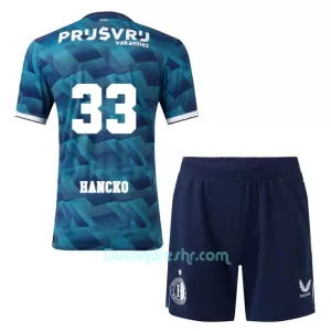 Dres Feyenoord Rotterdam Hancko 33 Dječji Gostujući 2023/24 Dres Feyenoord Rotterdam Hancko 33 Dječji Gostujući 2023/24