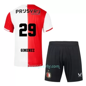Dres Feyenoord Rotterdam Santiago Gimenez 29 Dječji Domaći 2023/24 Dres Feyenoord Rotterdam Santiago Gimenez 29 Dječji Domaći 2023/24