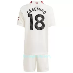 Dres Manchester United Casemiro 18 Dječji Treći 2023/24