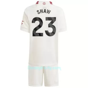 Dres Manchester United Luke Shaw 23 Dječji Treći 2023/24