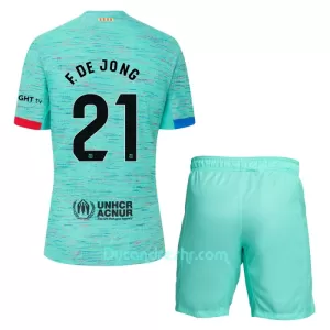 Dres FC Barcelona Frenkie de Jong 21 Dječji Treći 2023/24 Dres FC Barcelona Frenkie de Jong 21 Dječji Treći 2023/24