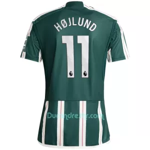 Dres Manchester United Rasmus Højlund 11 Gostujući 2023/24