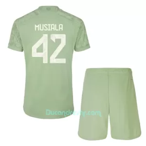 Dres FC Bayern Munich Jamal Musiala 42 Dječji Treći 2023/24 Dres FC Bayern Munich Jamal Musiala 42 Dječji Treći 2023/24