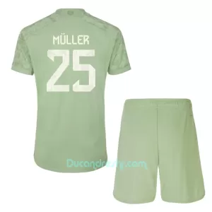 Dres FC Bayern Munich Thomas Müller 25 Dječji Treći 2023/24 Dres FC Bayern Munich Thomas Müller 25 Dječji Treći 2023/24