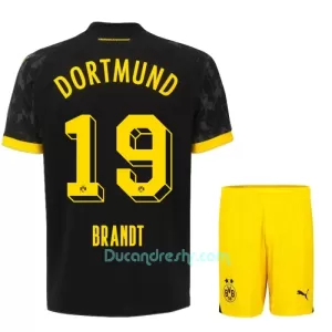 Dres Borussia Dortmund Julian Brandt 19 Dječji Gostujući 2023/24 Dres Borussia Dortmund Julian Brandt 19 Dječji Gostujući 2023/24