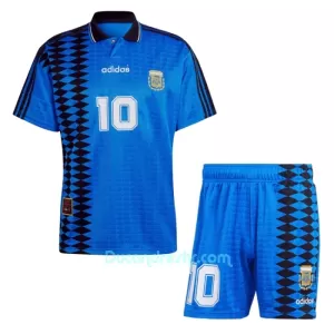 Dres Argentina 10 Dječji Gostujući Retro 1994 Dres Argentina 10 Dječji Gostujući Retro 1994